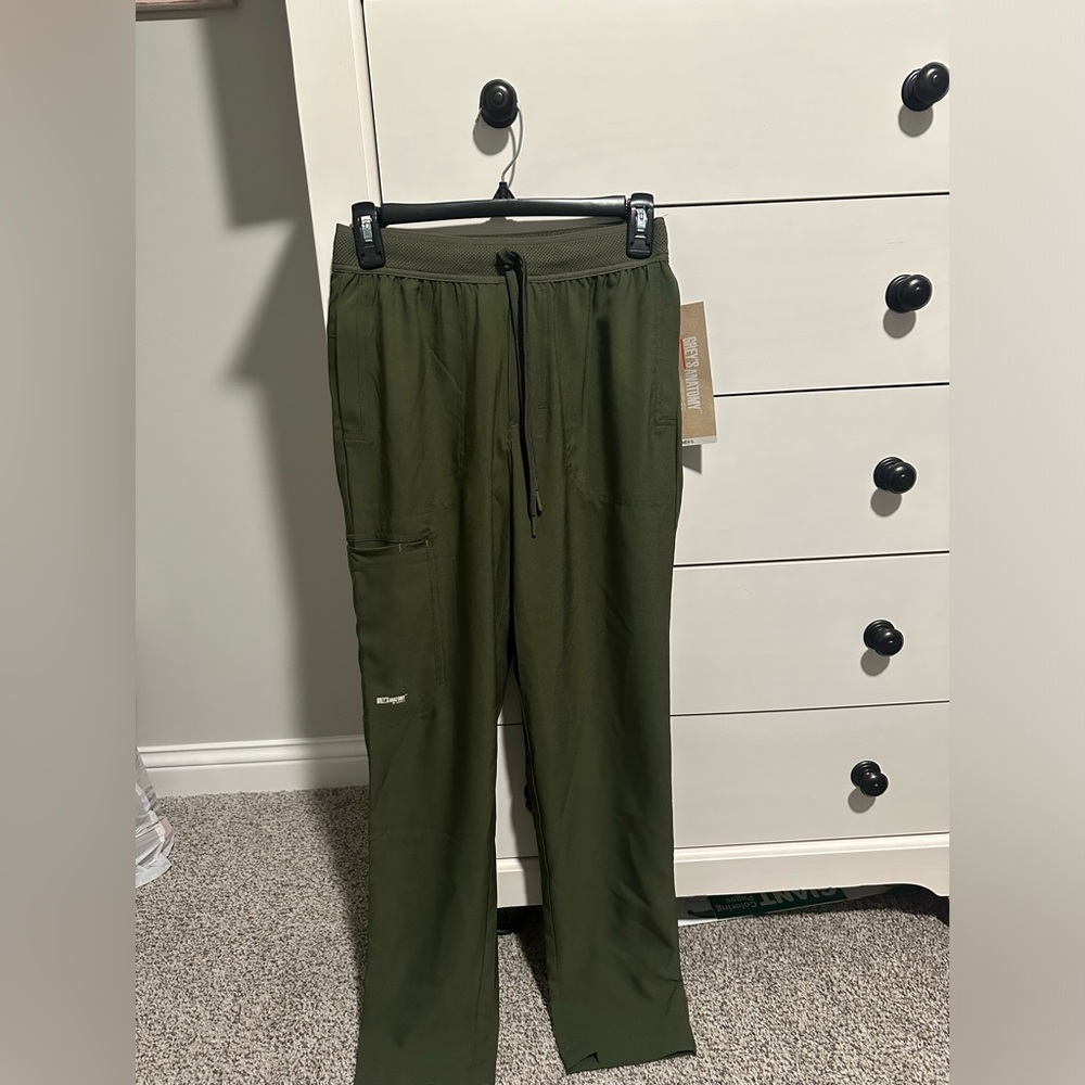 Grey’s Anatomy by Barco olive green scrub pants